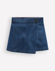 Wrap Woven Skort-Mid Vintage / Boden us