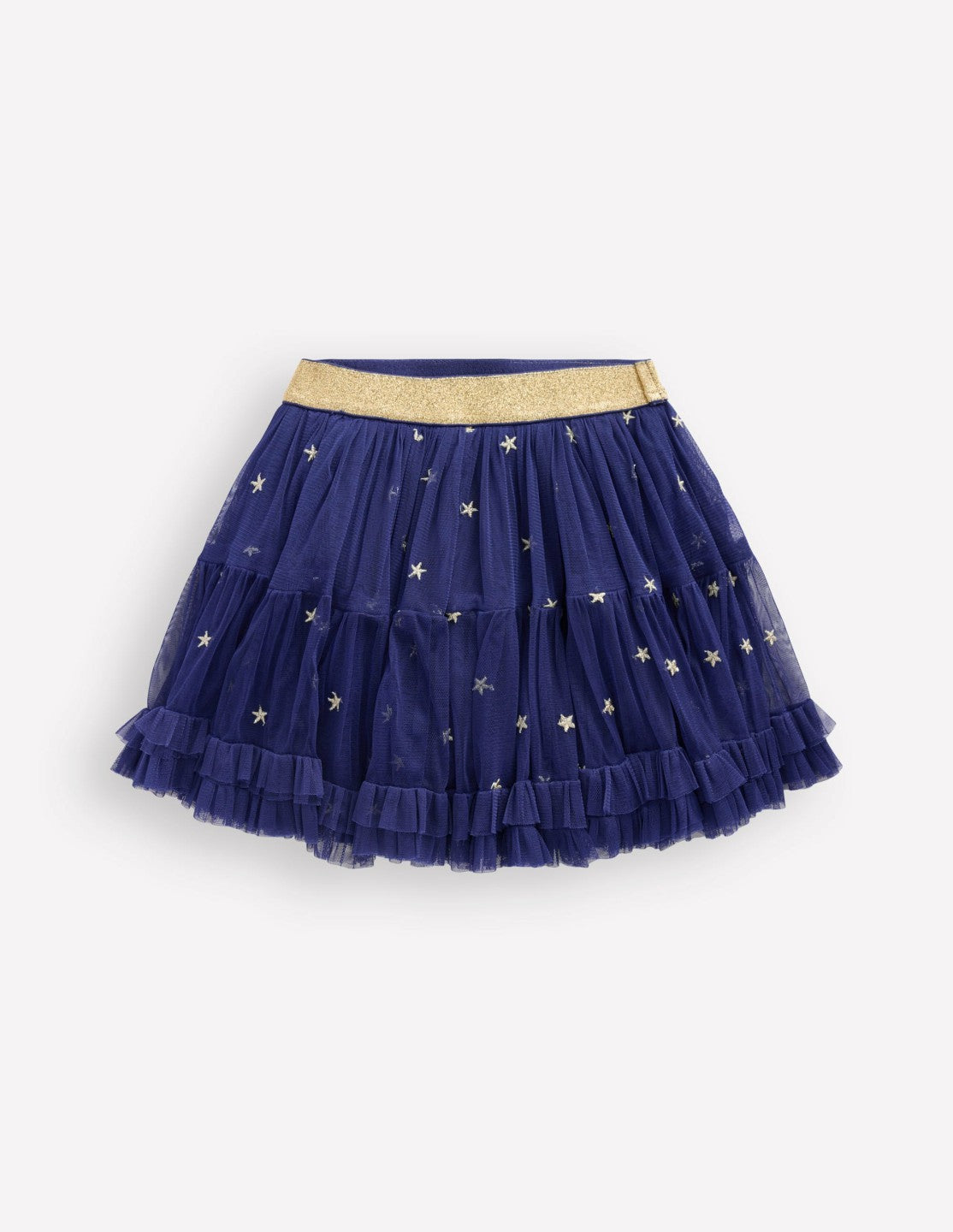 Interest Tulle Skirt-Navy Stars / Boden Outlet