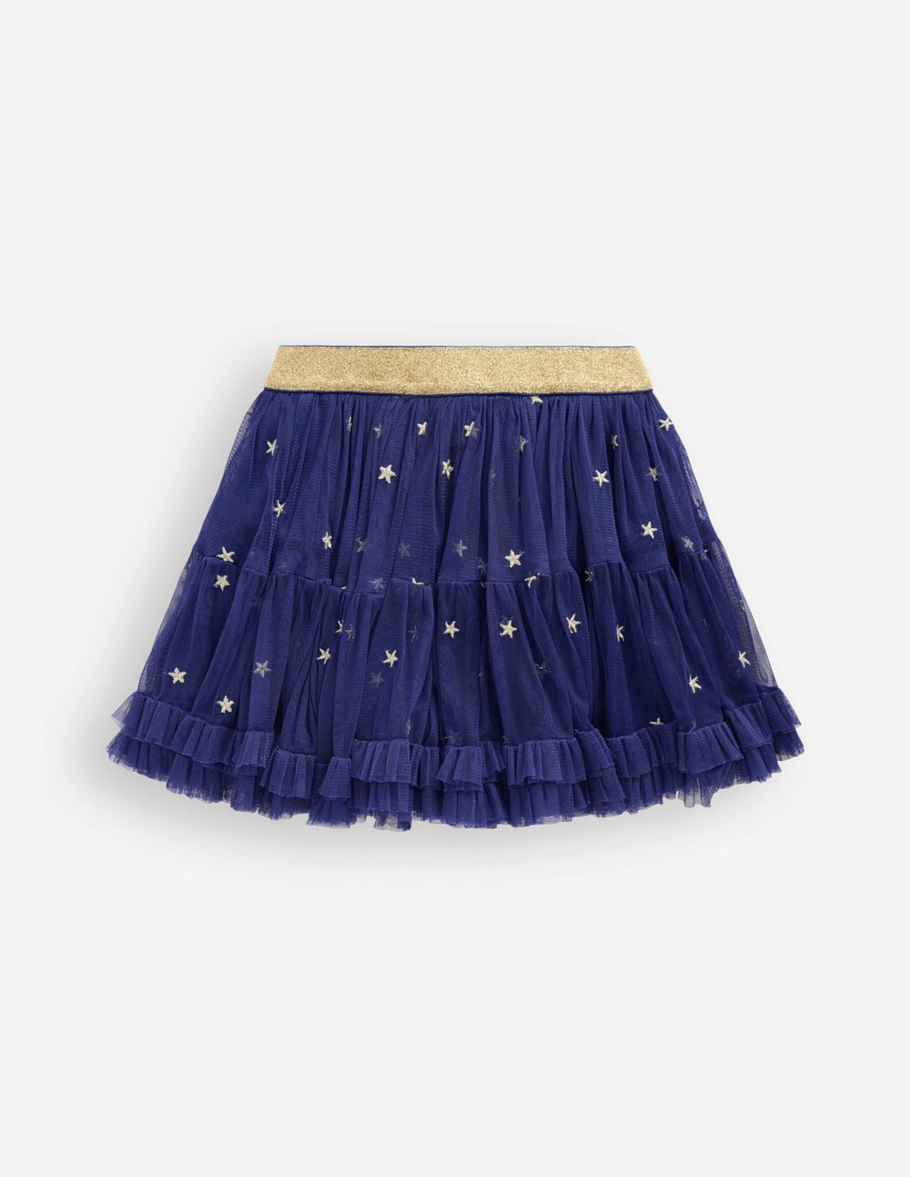 Interest Tulle Skirt-Navy Stars / Boden Outlet