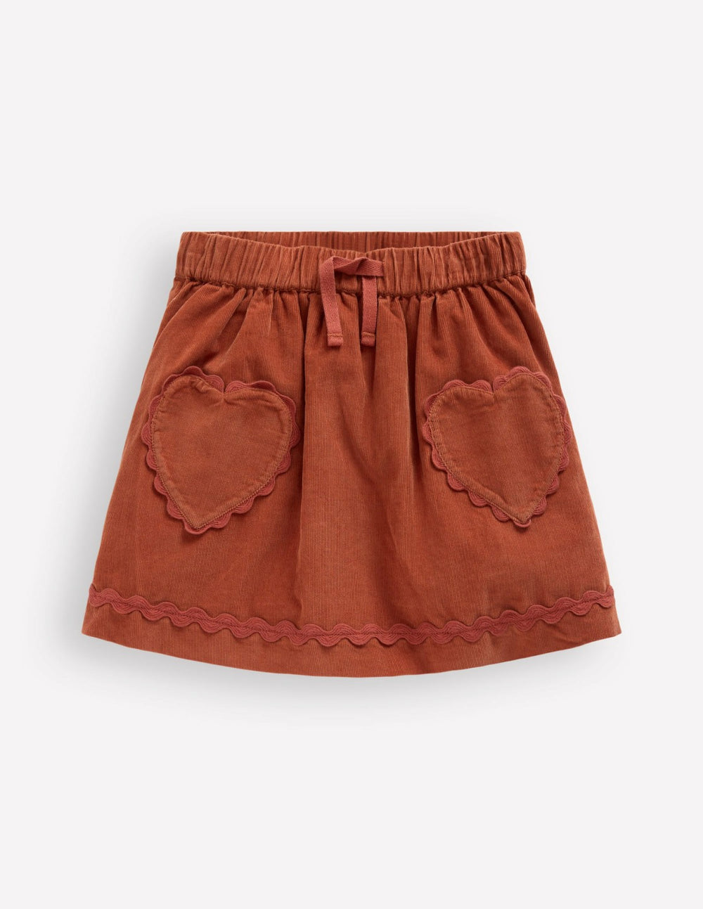 Ric Rac Skirt-Barn Red / Boden On sale