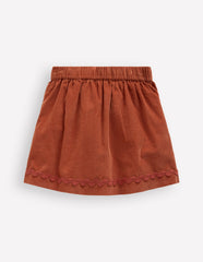 Ric Rac Skirt-Barn Red / Boden On sale
