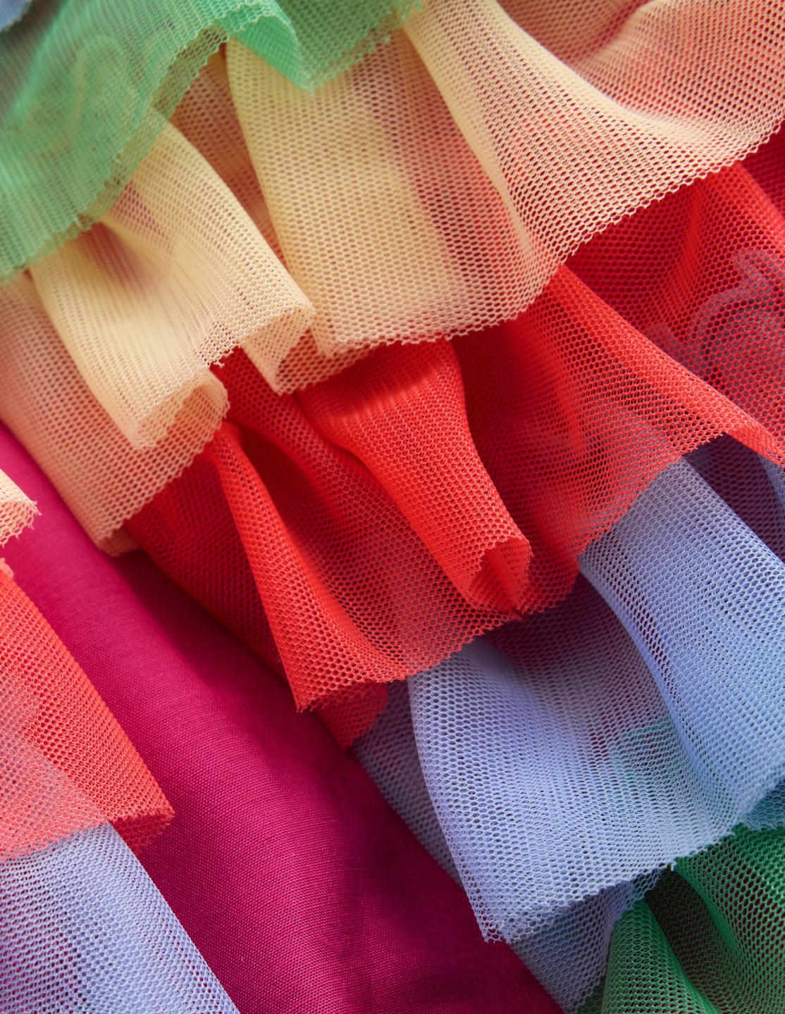 Rainbow Tulle Jacket-Multi Rainbow / Boden Sale