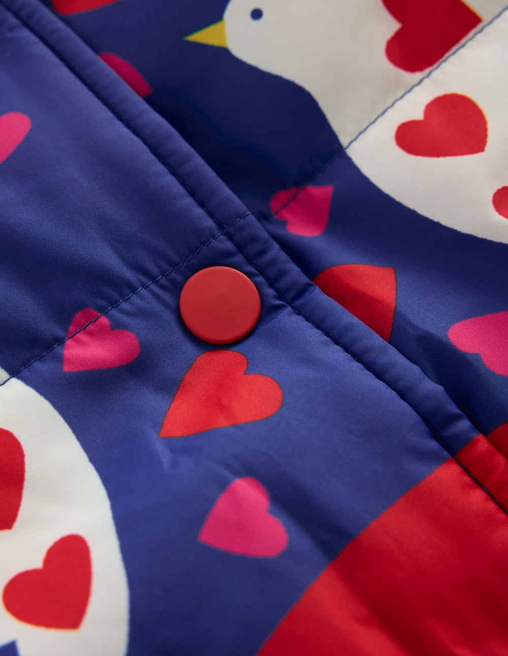 Fun Bomber Jacket-Navy Placement Rainbow Print / Boden Online