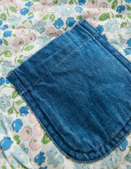 Pretty Quilted Gilet-Embroidered Denim / Boden Outlet