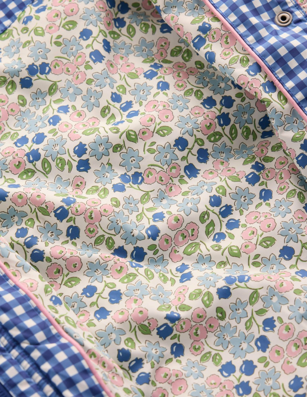 Padded Gingham Jacket-Gingham Floral Mix / Boden Sale