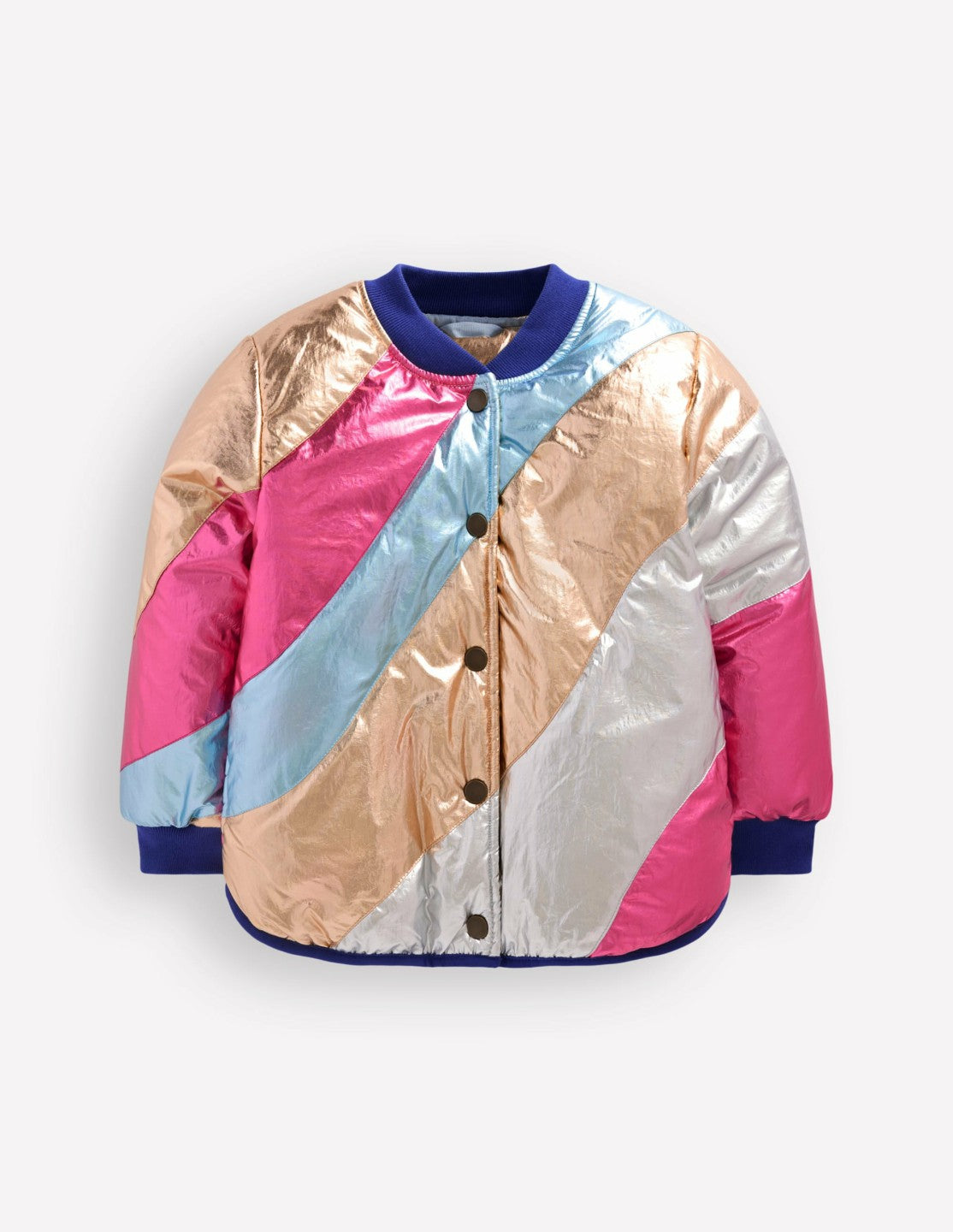 Fun Bomber Jacket-Metallic Wave / Boden us