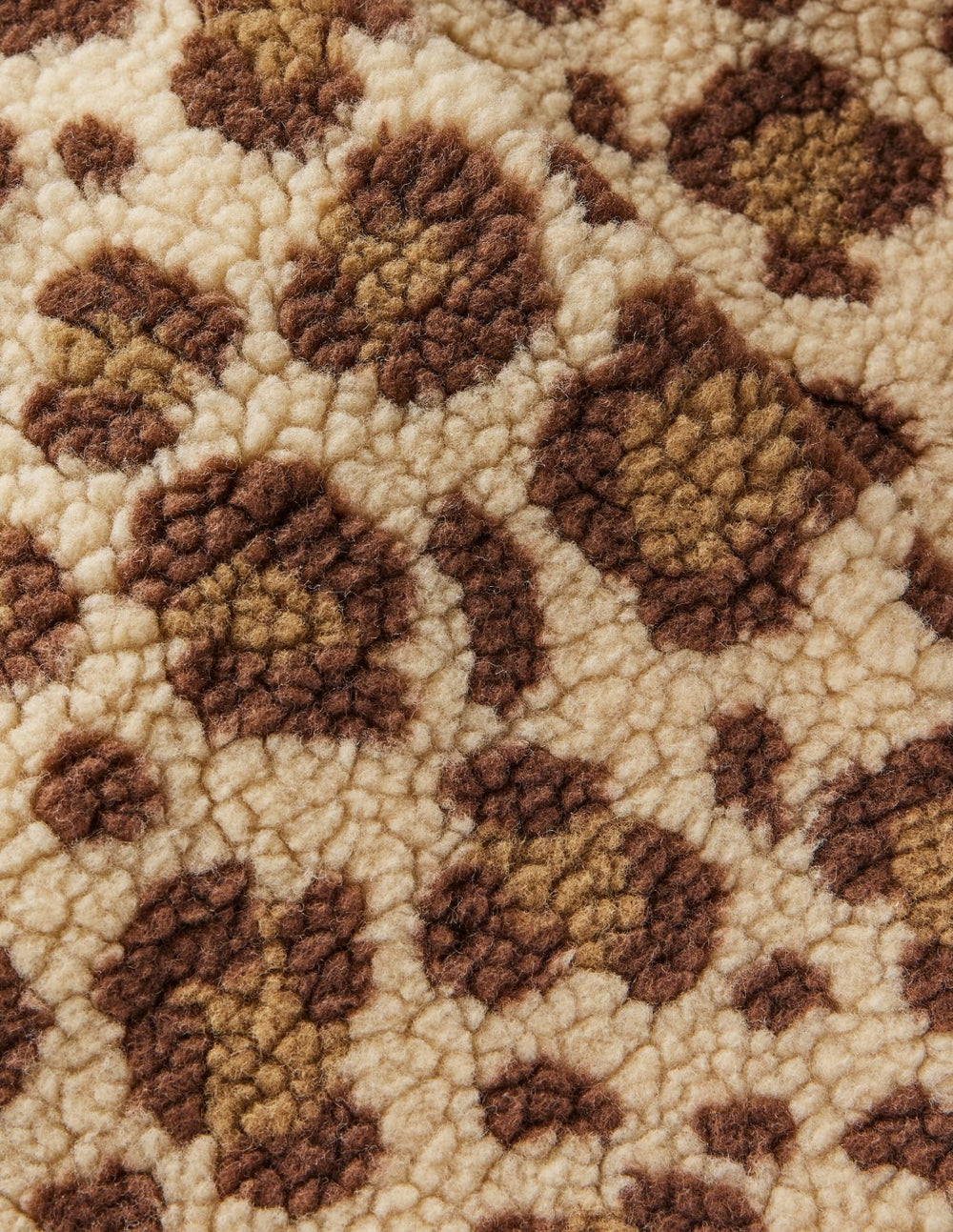 Relaxed Borg Gilet-Leopard / Boden Sale