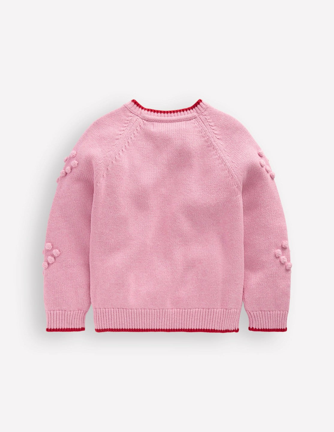 Pretty Bobble Cardigan-Formica Pink / Boden Outlet