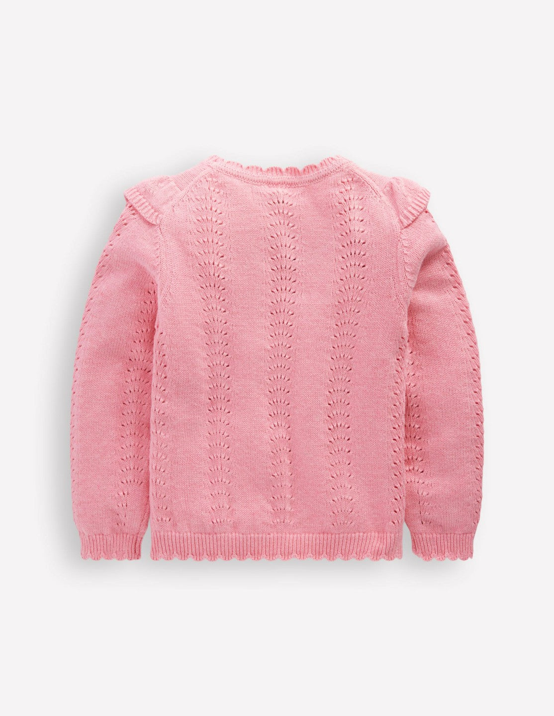 Embroidered Pointelle Sweater-Formica Pink Marl / Boden Discount