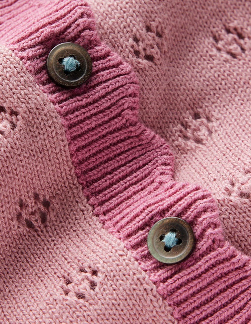 Everyday Scalloped Cardigan-Vintage Pink / Boden On sale