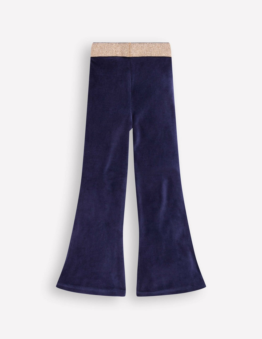 Velvet Flared Leggings-College Navy / Boden Discount