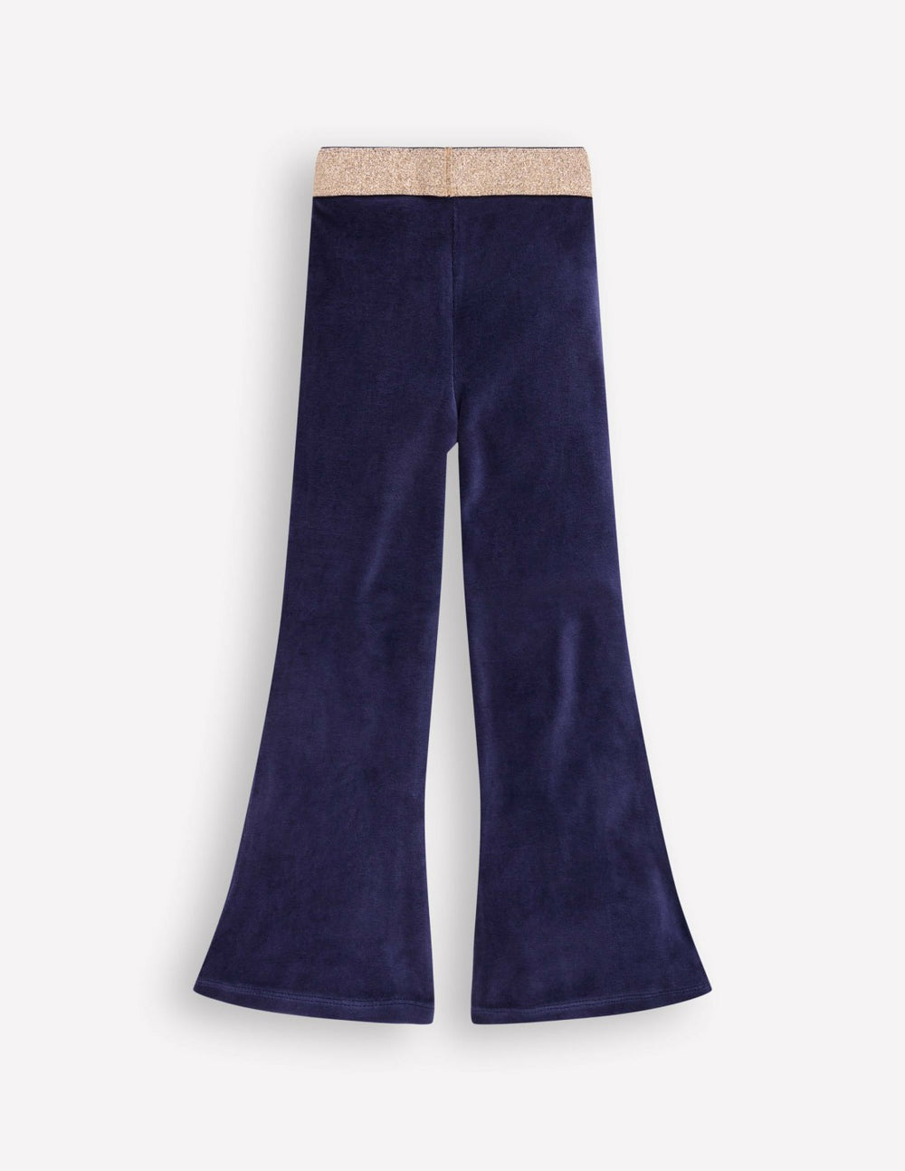 Velvet Flared Leggings-College Navy / Boden Discount