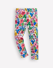 Fun Leggings-Multi Rainbow Floral / Boden On sale