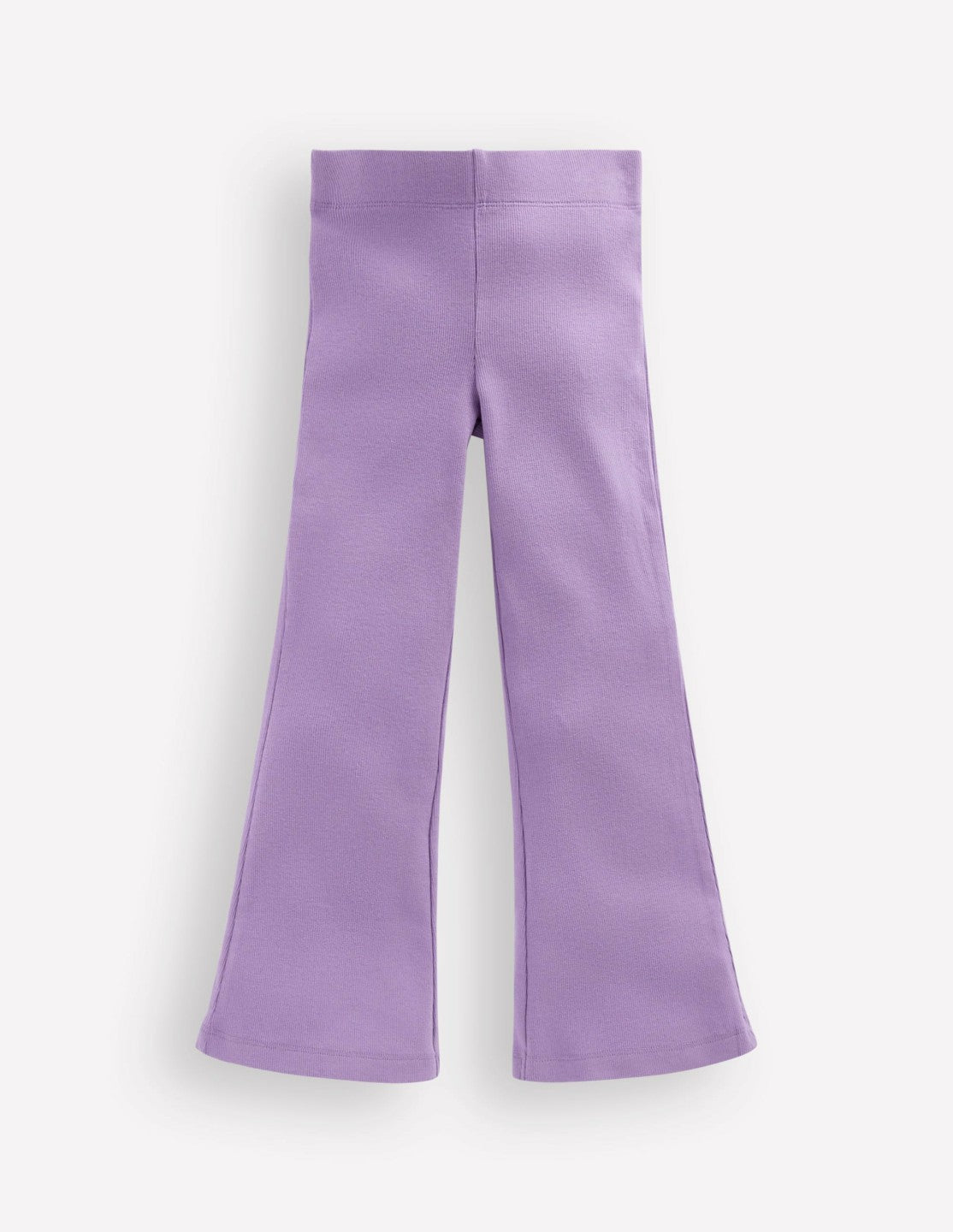 Ribbed Flared Leggings-Lilac / Boden us
