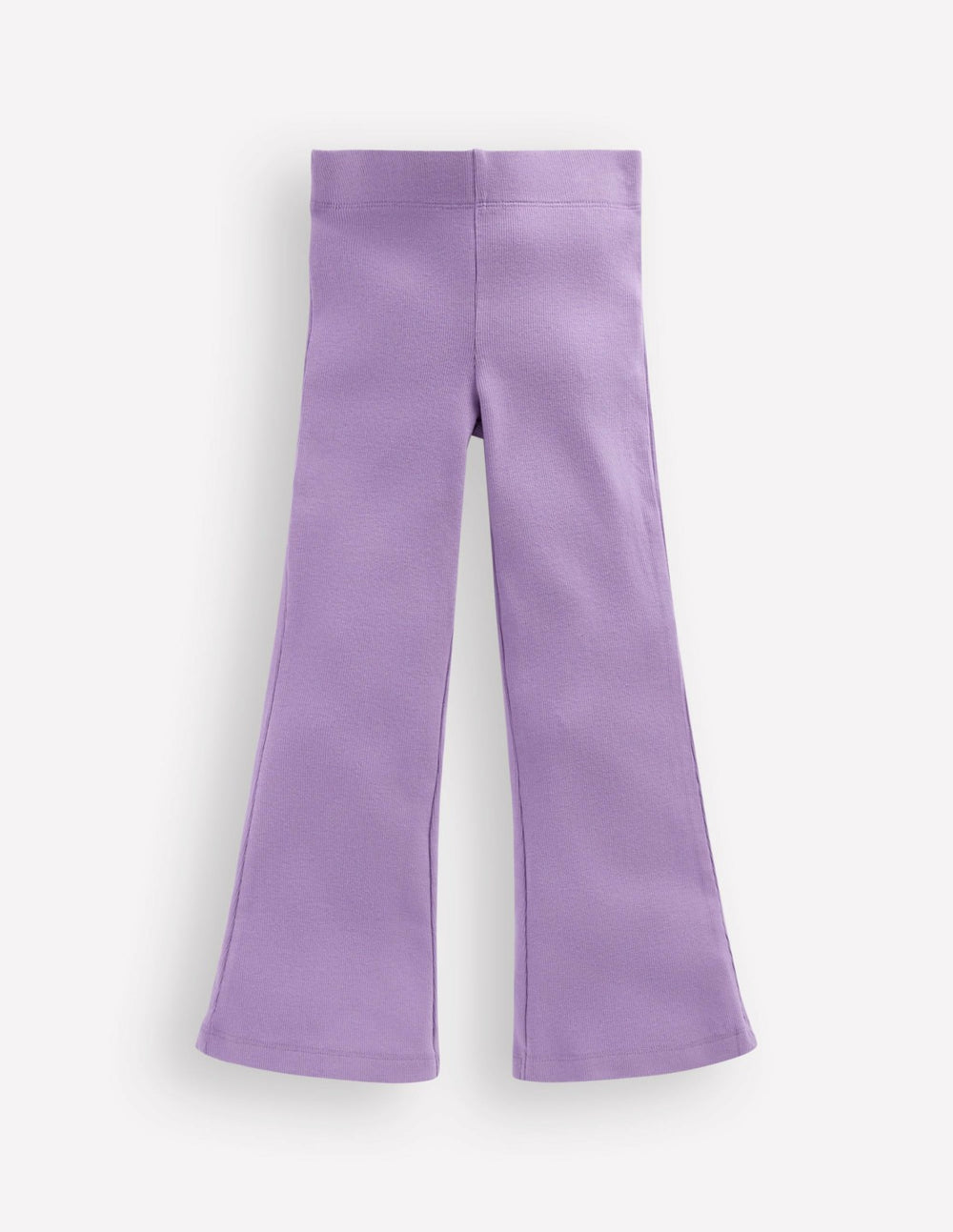 Ribbed Flared Leggings-Lilac / Boden us
