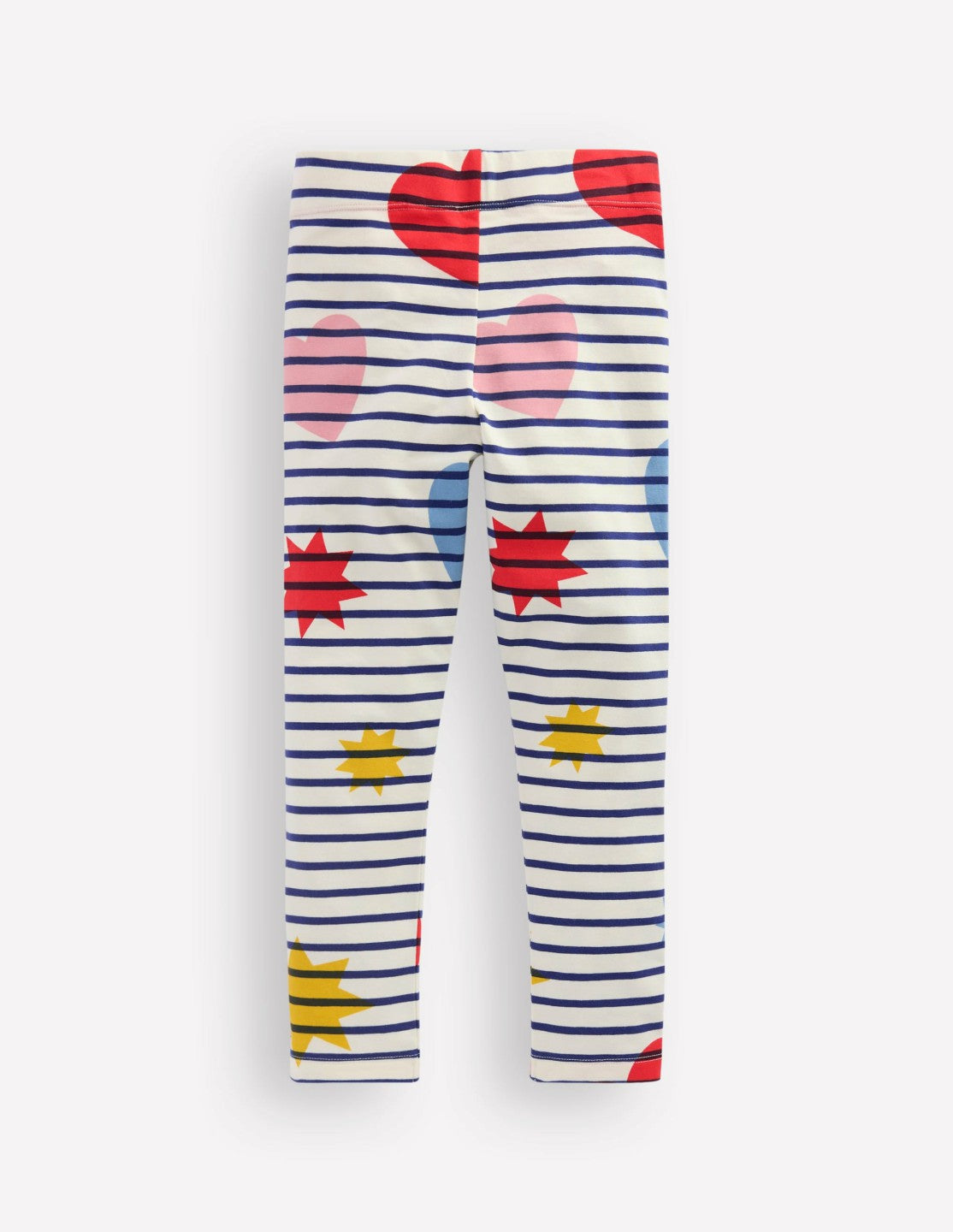 Fun Leggings-Stripe Shapes / Boden