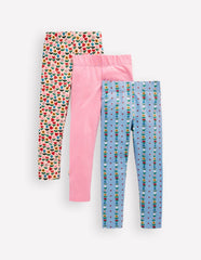 3-pack Leggings-Multi Sunflower Garden / Boden Outlet