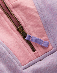 Half-zip Sweatshirt-Purple/Red / Boden On sale