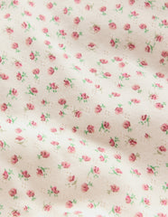Snug Fit Pointelle Pyjamas-Soft Ivory Floral / Boden Online