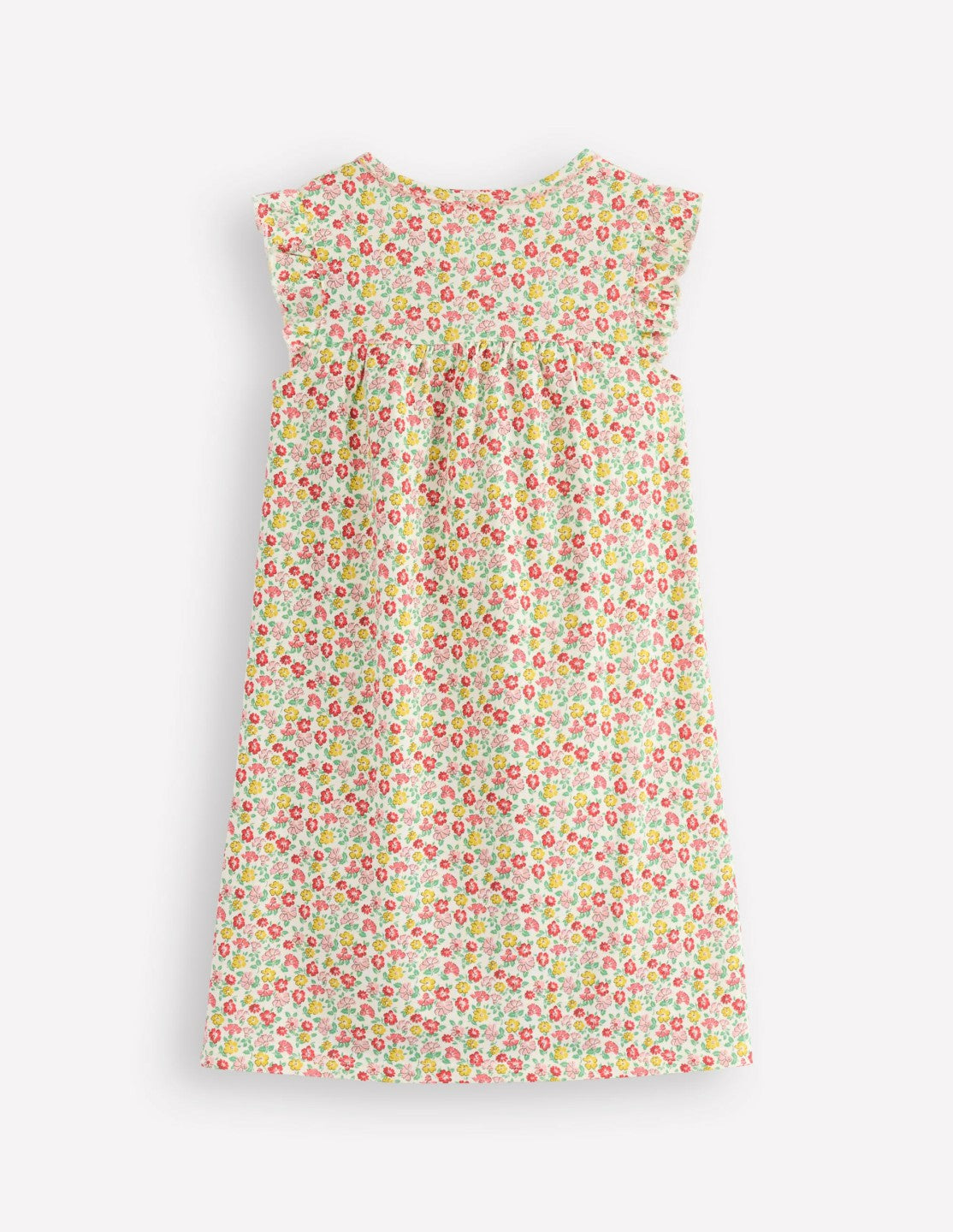 Short Sleeve Nightie-Multi Summer Flowerbed / Boden On sale