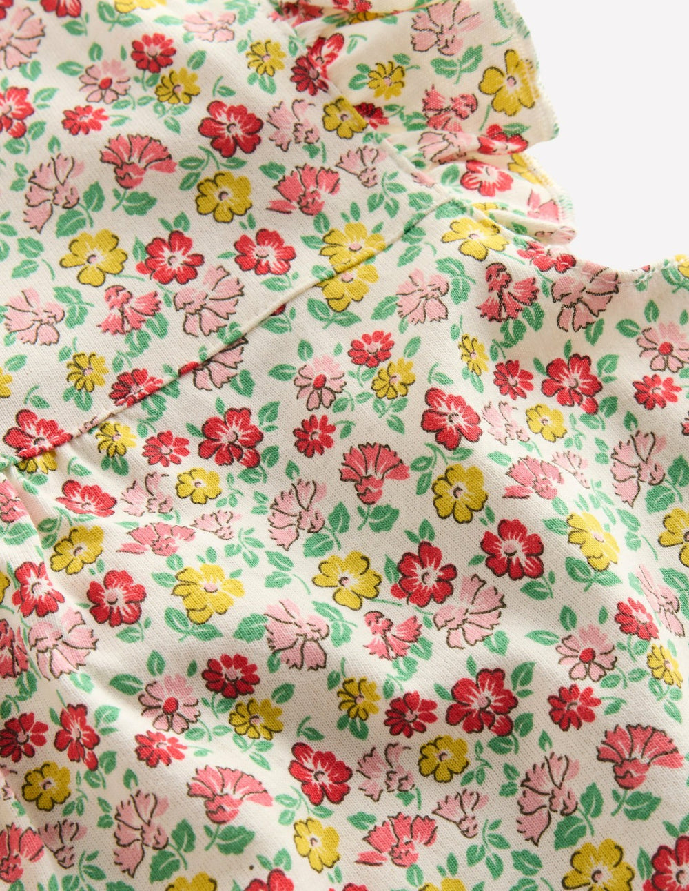 Short Sleeve Nightie-Multi Summer Flowerbed / Boden On sale