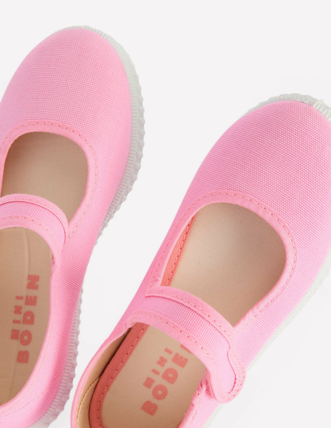 Canvas Mary Janes-Pink / Boden