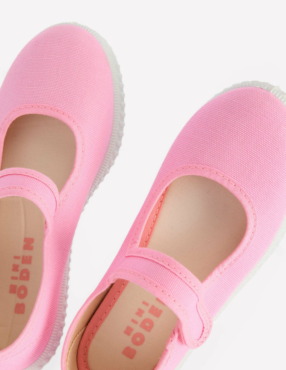 Canvas Mary Janes-Pink / Boden