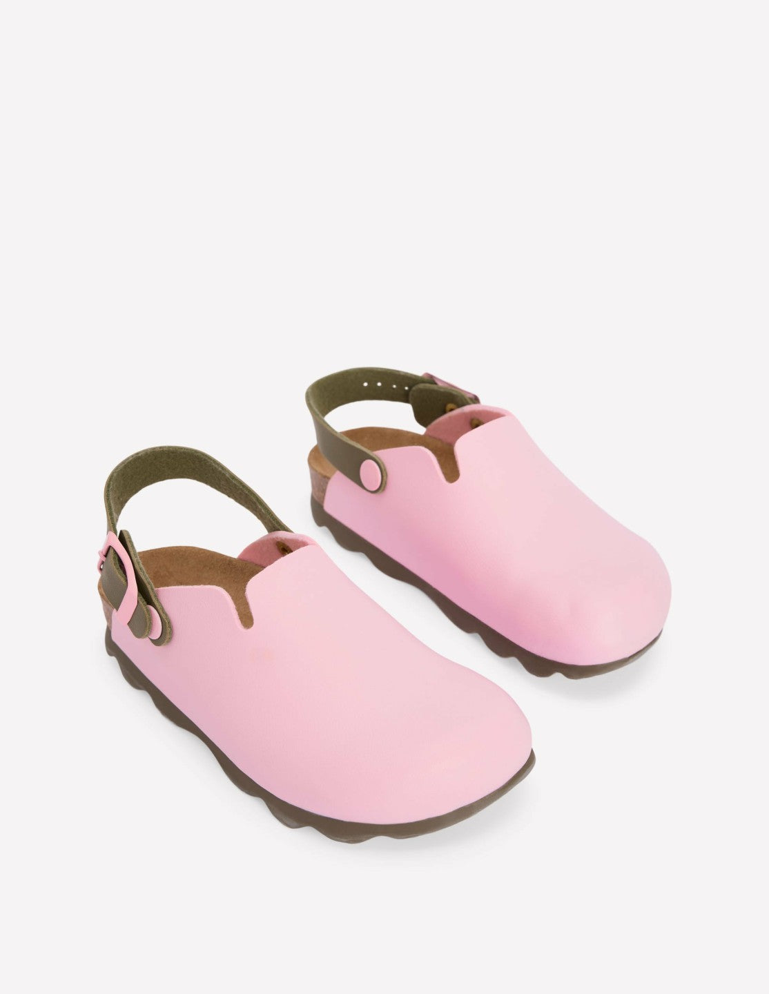 Colourblock Clogs-SEA PINK/ COMFREY / Boden Sale