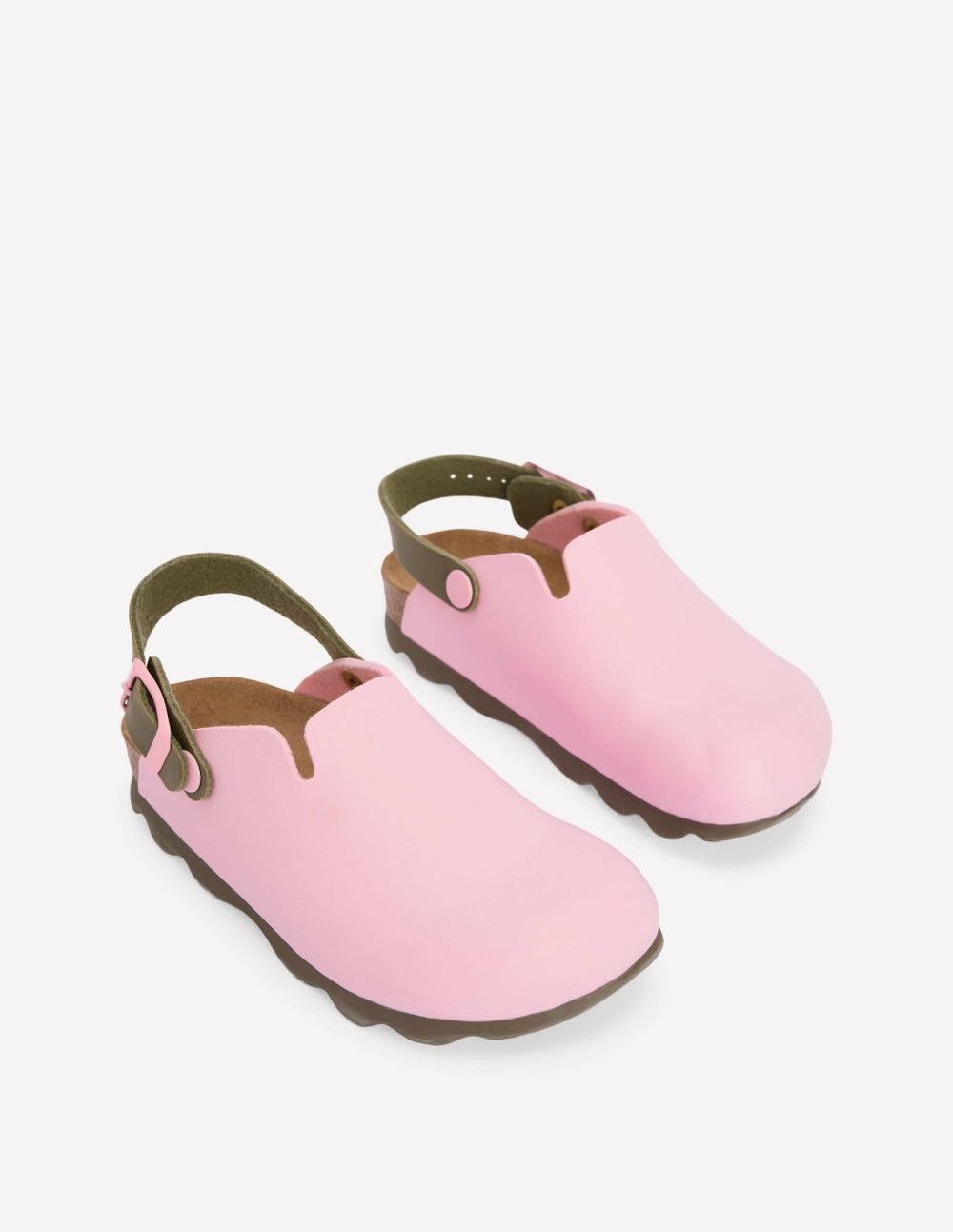Colourblock Clogs-SEA PINK/ COMFREY / Boden Sale