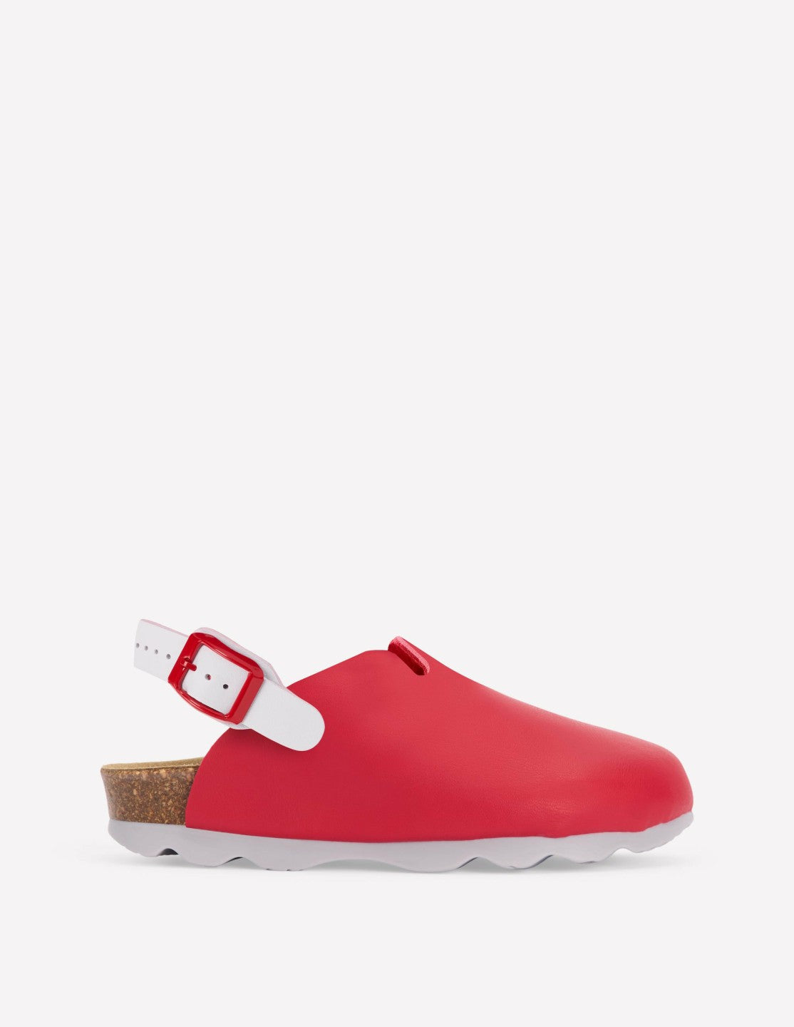 Colourblock Clogs-Firecracker Red / Boden Discount