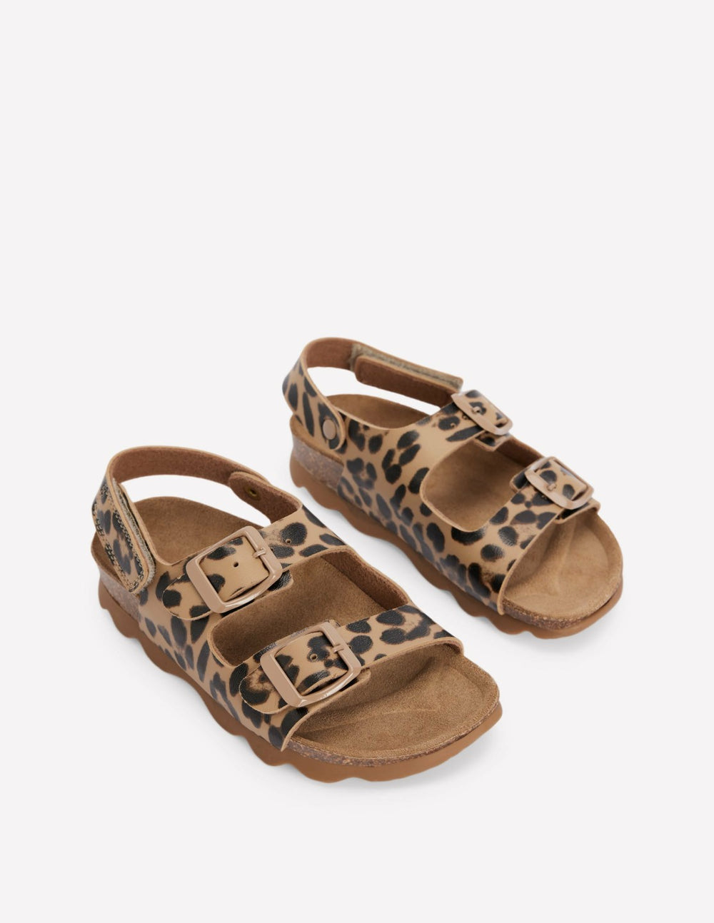 Colourblock Sandals-Leopard / Boden On sale