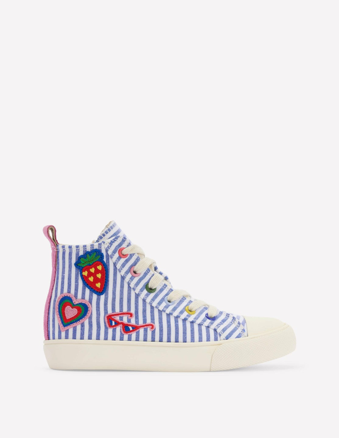 Canvas High Tops-Patches / Boden Online