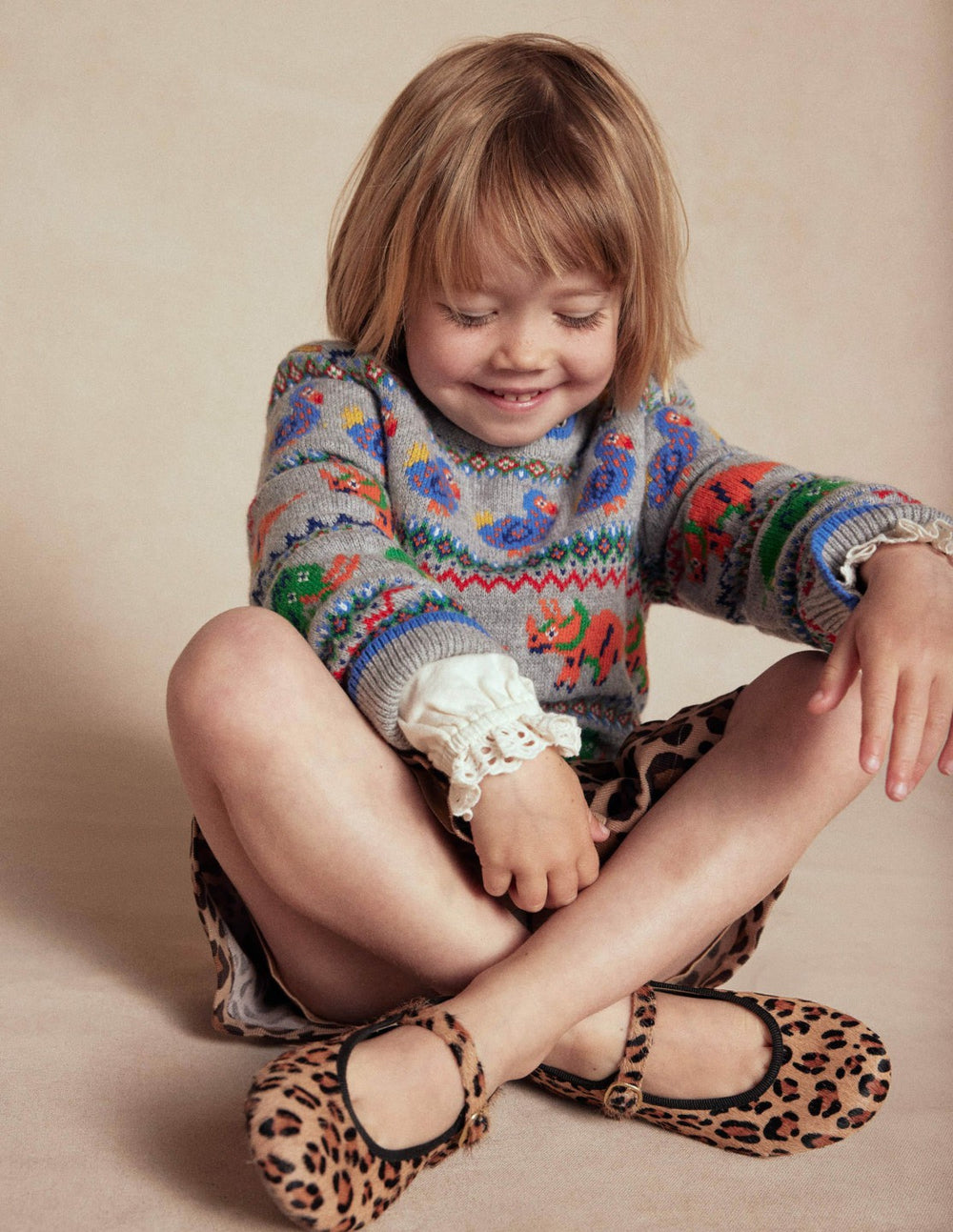 Mary Jane Shoes-Leopard / Boden Sale