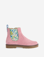 Leather Chelsea Boots-Pink Floral / Boden On sale