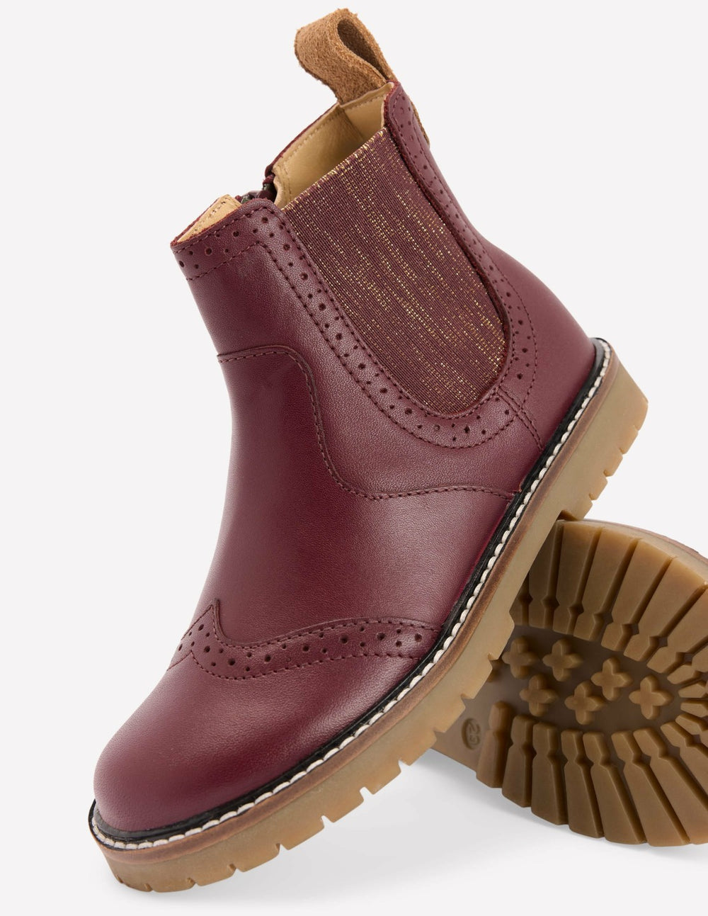 Leather Chelsea Boots-Oxblood / Boden us