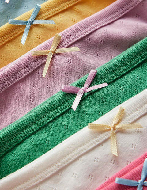 7-Pack Pointelle Underwear-Multi Colours / Boden