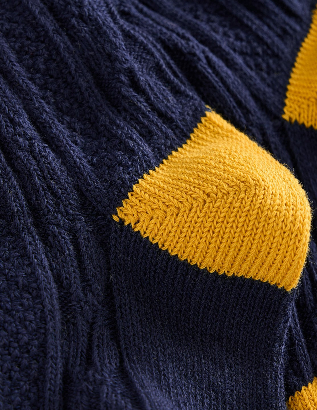 Cable Knit Tights-College Navy / Boden Online