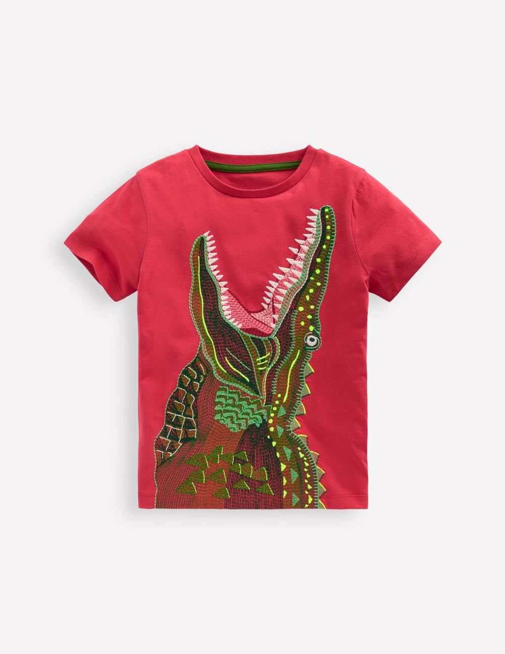 Superstitch T-Shirt-Red Crocodile / Boden On sale