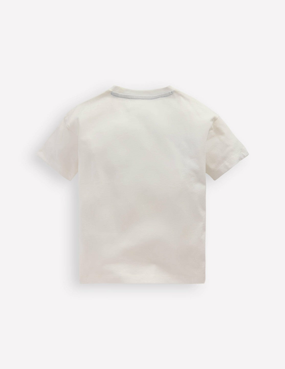 Short Sleeve Badge T-shirt-Soft Ivory Sports / Boden Outlet