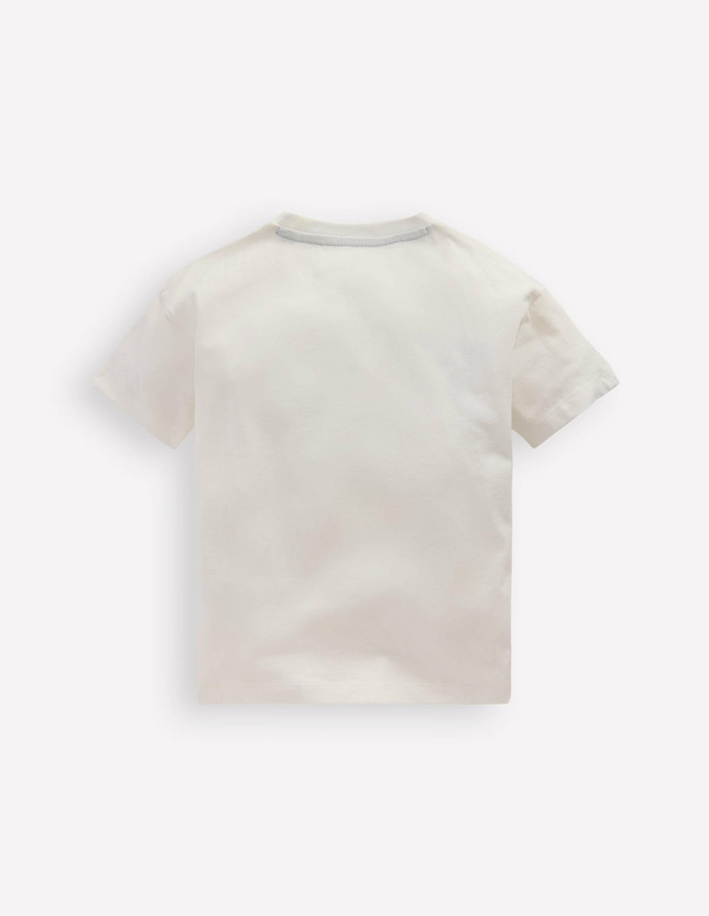 Short Sleeve Badge T-shirt-Soft Ivory Sports / Boden Outlet