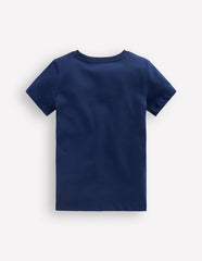 Glow-In-The-Dark T-shirt-Medieval Blue Octopus / Boden On sale