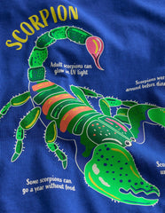 Glow-In-The-Dark T-shirt-Bright Blue Scorpion / Boden Online