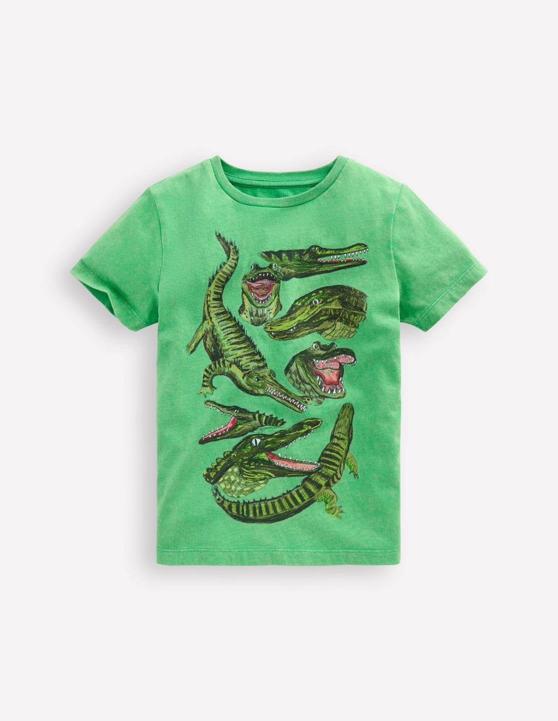 Educational T-shirt-Aloe Green Crocs / Boden us