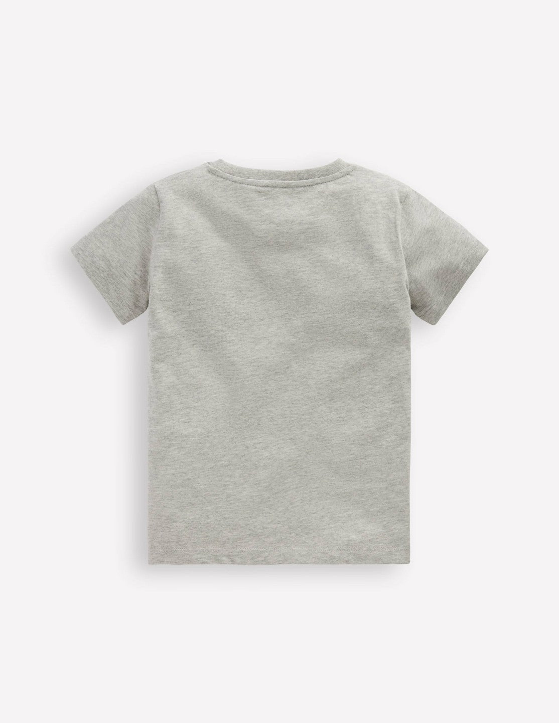 Short Sleeve Graphic T-shirt-Grey Marl Dinos / Boden Sale