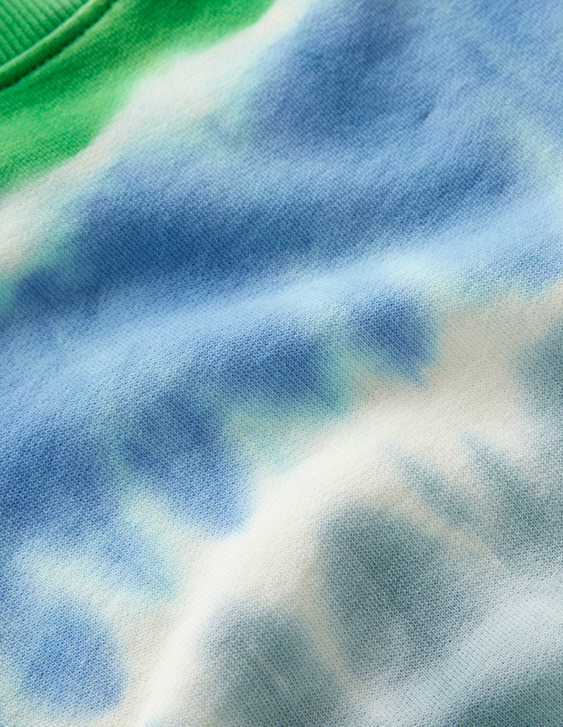 Tie Dye Sweatshirt-Green / Blue / Boden Online