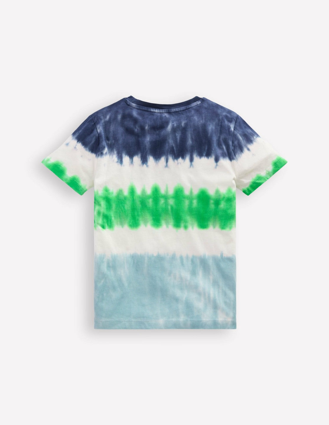 Tie Dye T-shirt-Blue Multi Stripe / Boden Outlet