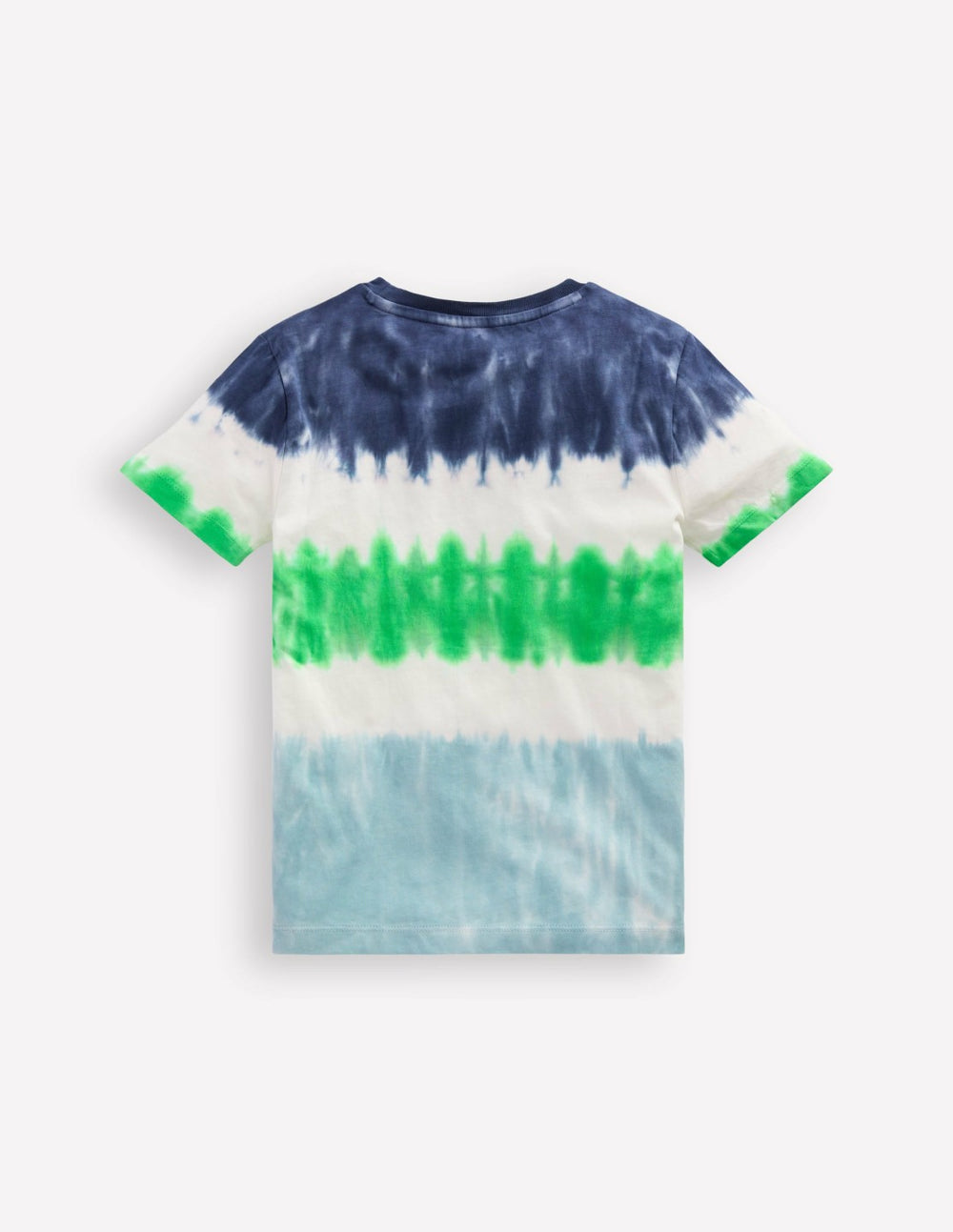 Tie Dye T-shirt-Blue Multi Stripe / Boden Outlet