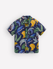 Cotton Linen Shirt-Multi Chameleon / Boden Sale