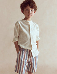 Grandad Shirt-Coconut milk / Boden On sale