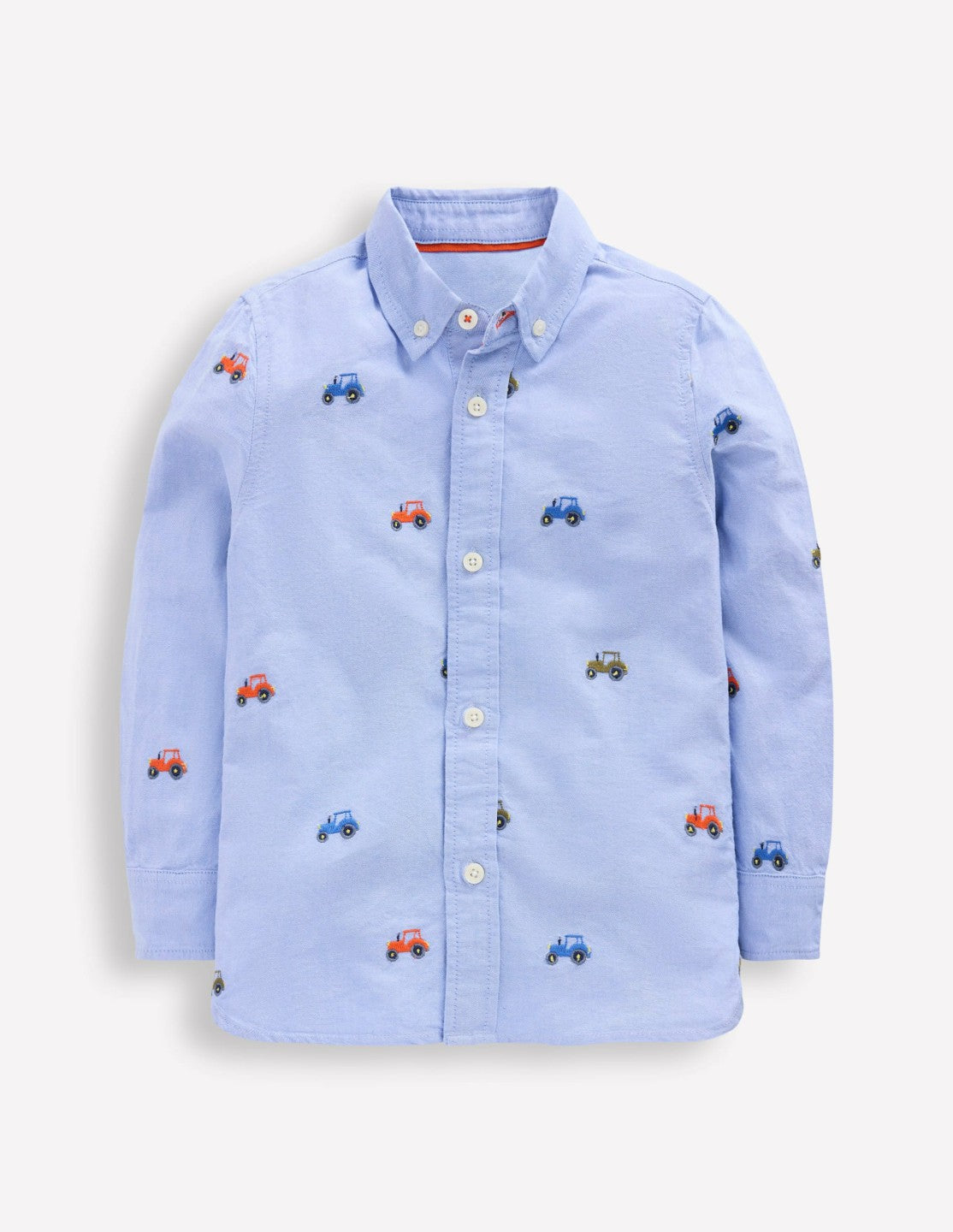 Embroidered Shirt-Oxford Tractors / Boden Outlet